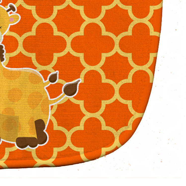 Giraffes Baby Bib Easy-Clean Baby Bib Baby Feeding Accessory Baby Mealtime Essential, 10 x 13, Multicolor