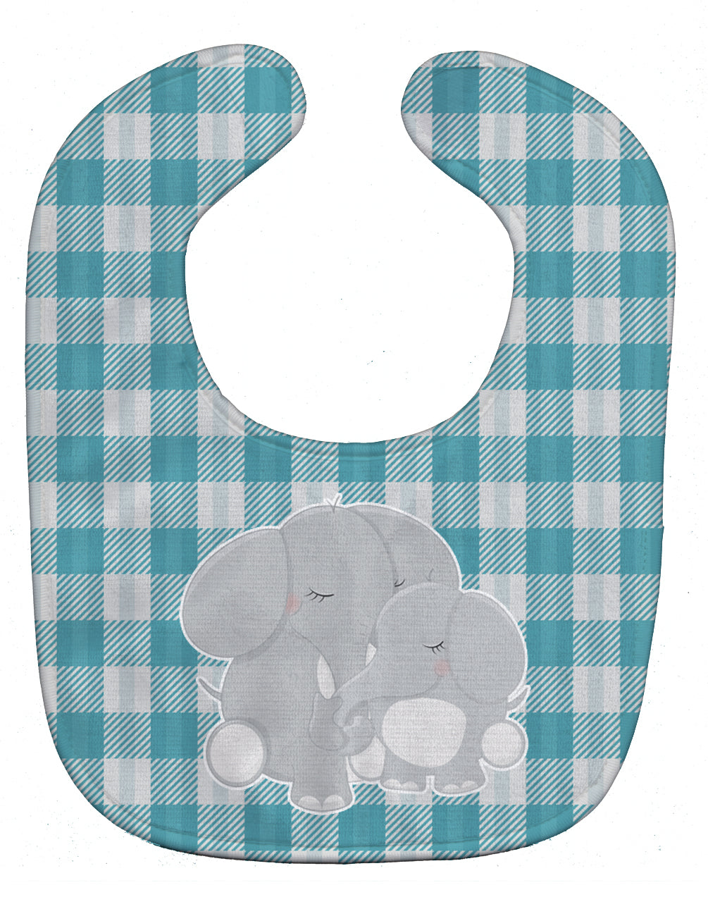 Elephants Baby Bib Easy-Clean Baby Bib Baby Feeding Accessory Baby Mealtime Essential, 10 x 13, Multicolor