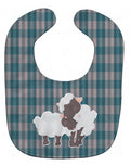 Sheep Baby Bib Easy-Clean Baby Bib Baby Feeding Accessory Baby Mealtime Essential, 10 x 13, Multicolor