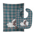 Sheep Baby Bib & Burp Cloth Easy-Clean Baby Bib Baby Feeding Accessory Baby Mealtime Essential