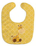 Giraffe Baby Bib Easy-Clean Baby Bib Baby Feeding Accessory Baby Mealtime Essential, 10 x 13, Multicolor