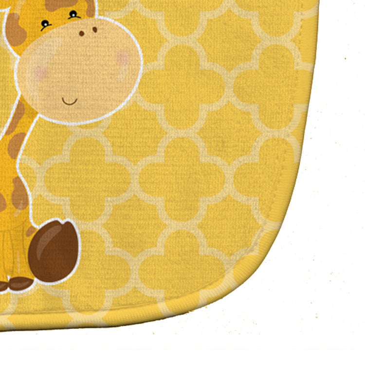 Giraffe Baby Bib Easy-Clean Baby Bib Baby Feeding Accessory Baby Mealtime Essential, 10 x 13, Multicolor