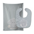 Elephant Al Baby Bib & Burp Cloth Easy-Clean Baby Bib Baby Feeding Accessory Baby Mealtime Essential