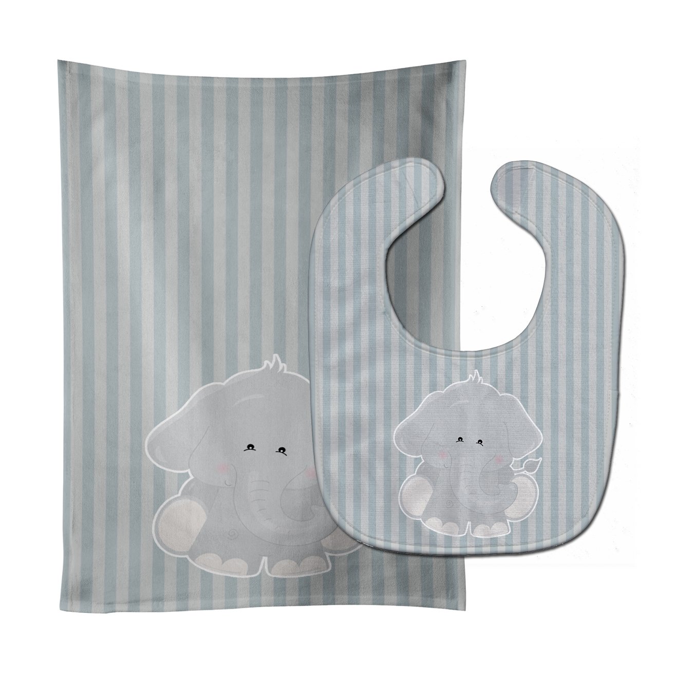 Elephant Al Baby Bib & Burp Cloth Easy-Clean Baby Bib Baby Feeding Accessory Baby Mealtime Essential