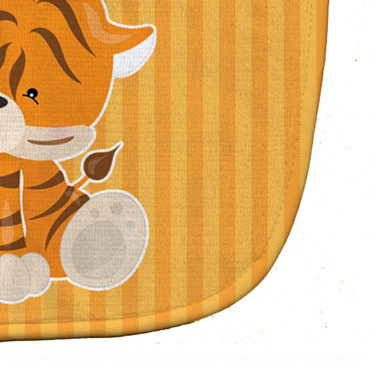 Tiger Baby Bib Easy-Clean Baby Bib Baby Feeding Accessory Baby Mealtime Essential, 10 x 13, Multicolor