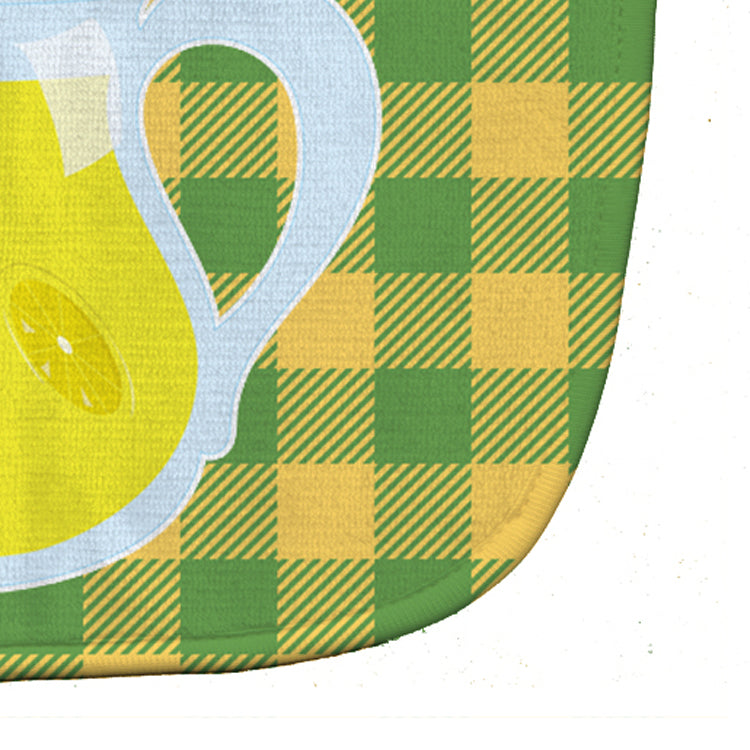 Backyard BBQ Lemonade #2 Baby Bib Easy-Clean Baby Bib Baby Feeding Accessory Baby Mealtime Essential, 10 x 13, Multicolor