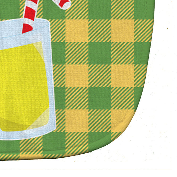 Backyard BBQ Lemonade #1 Baby Bib Easy-Clean Baby Bib Baby Feeding Accessory Baby Mealtime Essential, 10 x 13, Multicolor