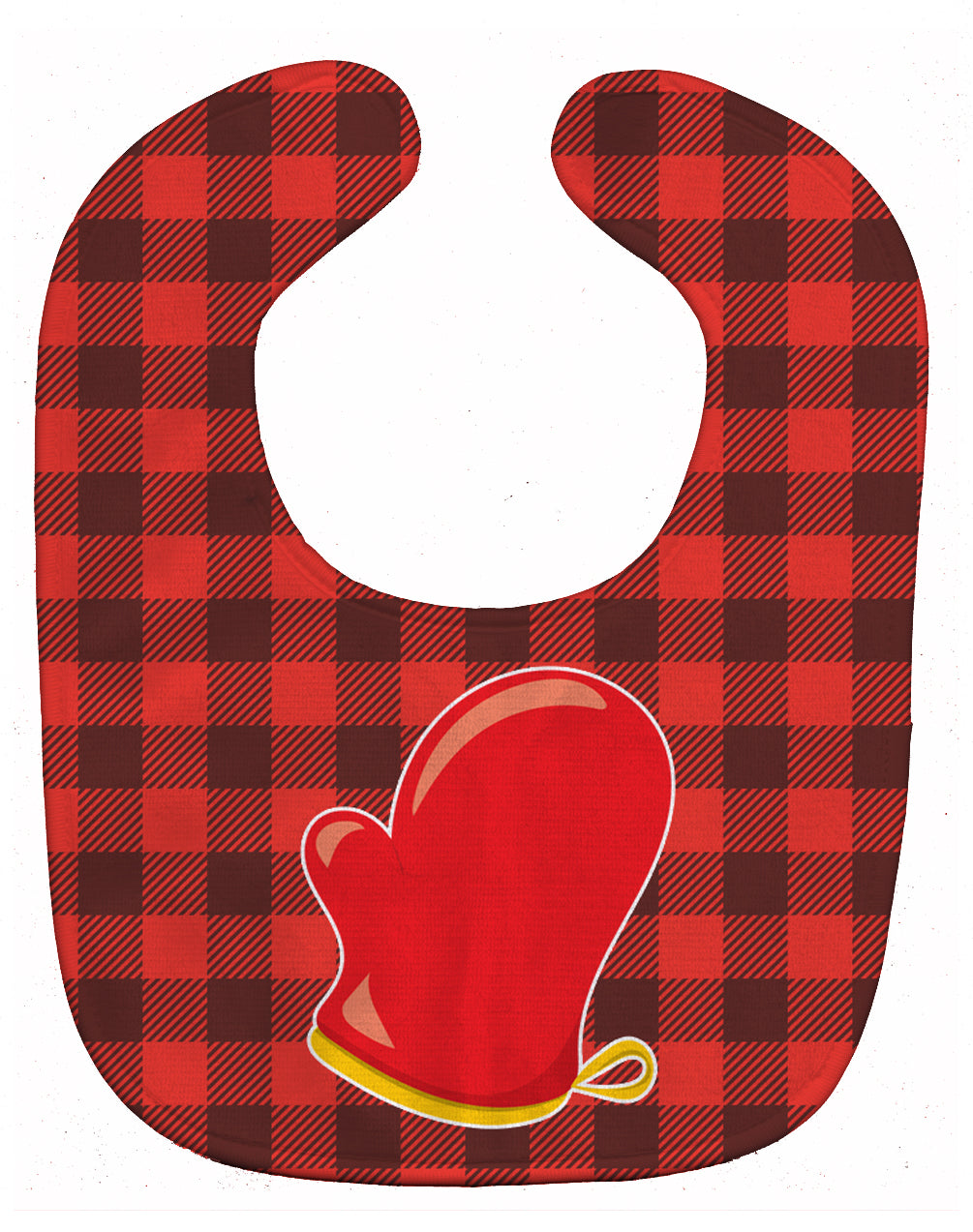 Backyard BBQ Mitt Baby Bib Easy-Clean Baby Bib Baby Feeding Accessory Baby Mealtime Essential, 10 x 13, Multicolor