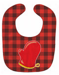 Backyard BBQ Mitt Baby Bib Easy-Clean Baby Bib Baby Feeding Accessory Baby Mealtime Essential, 10 x 13, Multicolor