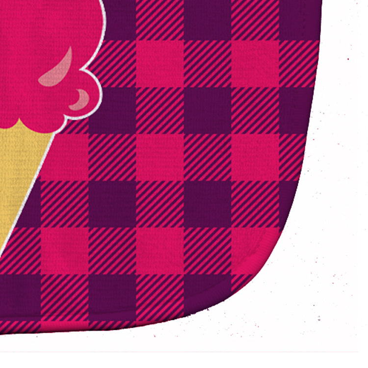 Backyard BBQ Ice Cream Baby Bib Easy-Clean Baby Bib Baby Feeding Accessory Baby Mealtime Essential, 10 x 13, Multicolor
