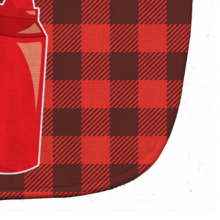 Backyard BBQ Ketchup Baby Bib Easy-Clean Baby Bib Baby Feeding Accessory Baby Mealtime Essential, 10 x 13, Multicolor