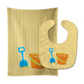 Bucket of Sand Baby Bib & Burp Cloth Easy-Clean Baby Bib Baby Feeding Accessory Baby Mealtime Essential