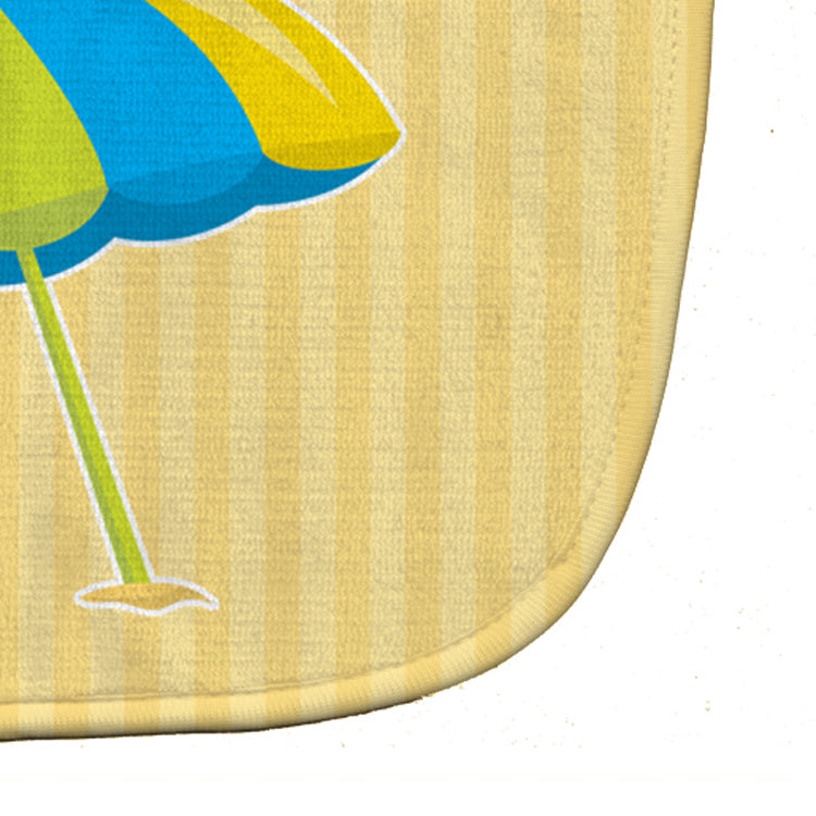 Beach Umbrella Baby Bib Easy-Clean Baby Bib Baby Feeding Accessory Baby Mealtime Essential, 10 x 13, Multicolor