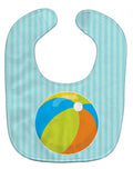 Beach Ball Baby Bib Easy-Clean Baby Bib Baby Feeding Accessory Baby Mealtime Essential, 10 x 13, Multicolor