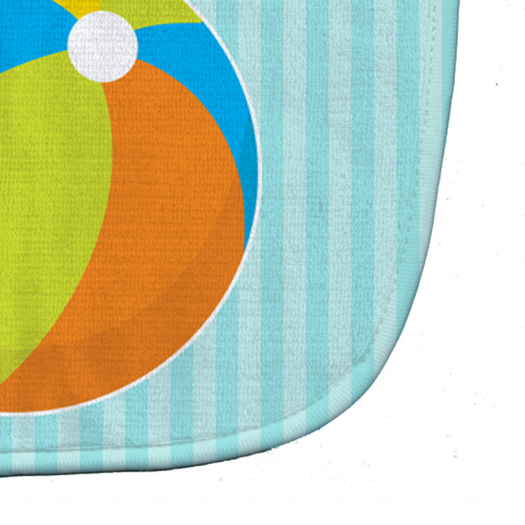 Beach Ball Baby Bib Easy-Clean Baby Bib Baby Feeding Accessory Baby Mealtime Essential, 10 x 13, Multicolor