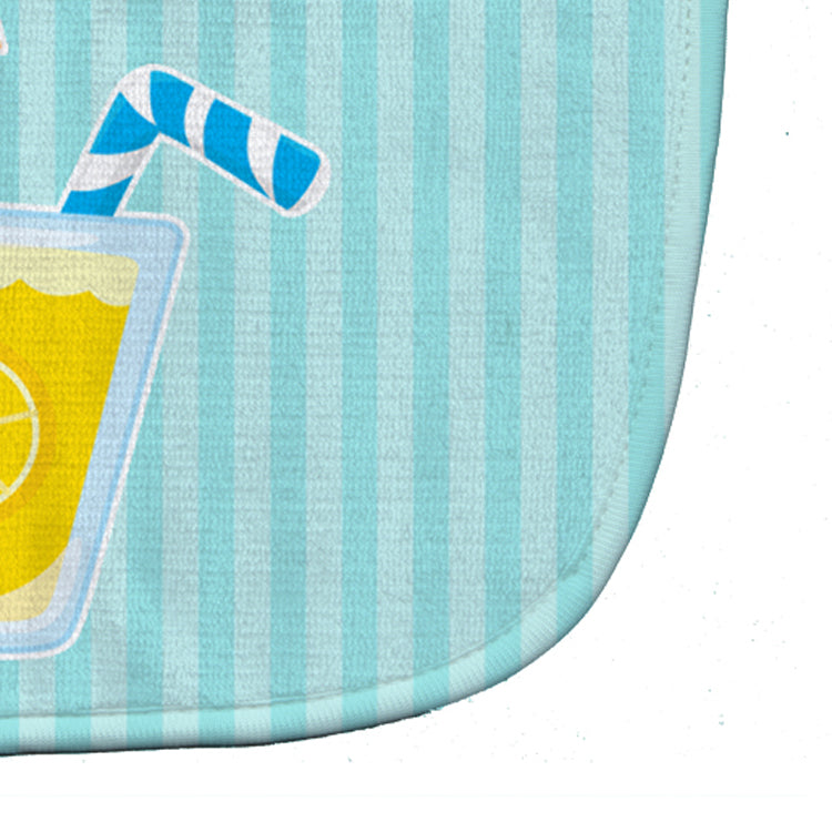 Beach Umbrella Drink Baby Bib Easy-Clean Baby Bib Baby Feeding Accessory Baby Mealtime Essential, 10 x 13, Multicolor