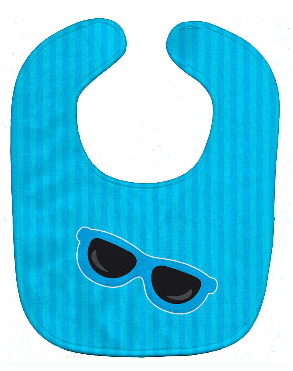 Beach Sunglasses Baby Bib Easy-Clean Baby Bib Baby Feeding Accessory Baby Mealtime Essential, 10 x 13, Multicolor