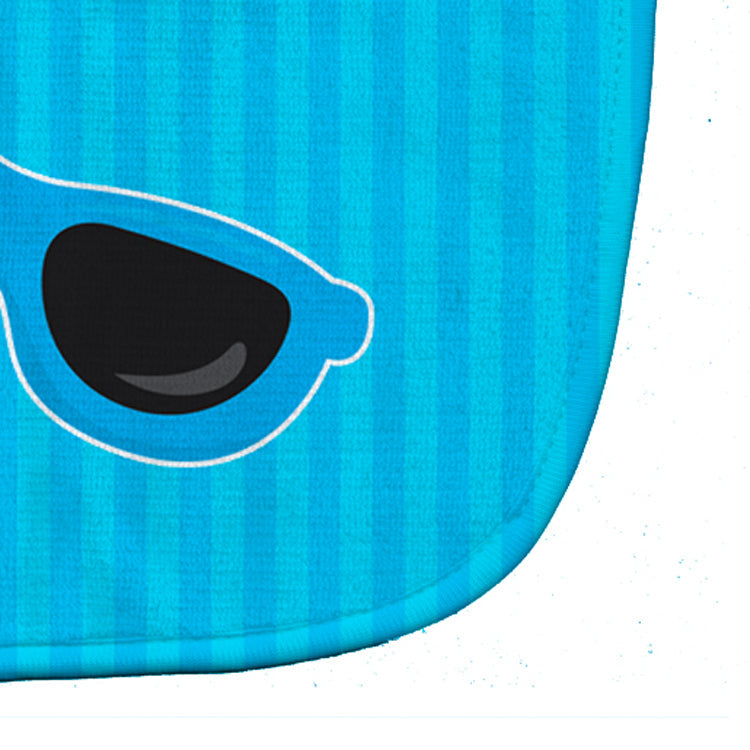 Beach Sunglasses Baby Bib Easy-Clean Baby Bib Baby Feeding Accessory Baby Mealtime Essential, 10 x 13, Multicolor