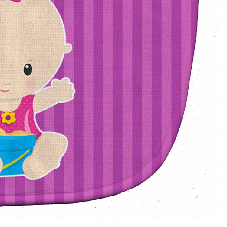 Beach Baby Girl Baby Bib Easy-Clean Baby Bib Baby Feeding Accessory Baby Mealtime Essential, 10 x 13, Multicolor