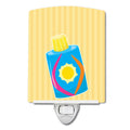 Beach Baby Girl Lotion Ceramic Night Light Compact, UL-Certified, Ideal for Bedroom, Bathroom, Nursery, Hallway, Kitchen, 6x4x3, Multicolor