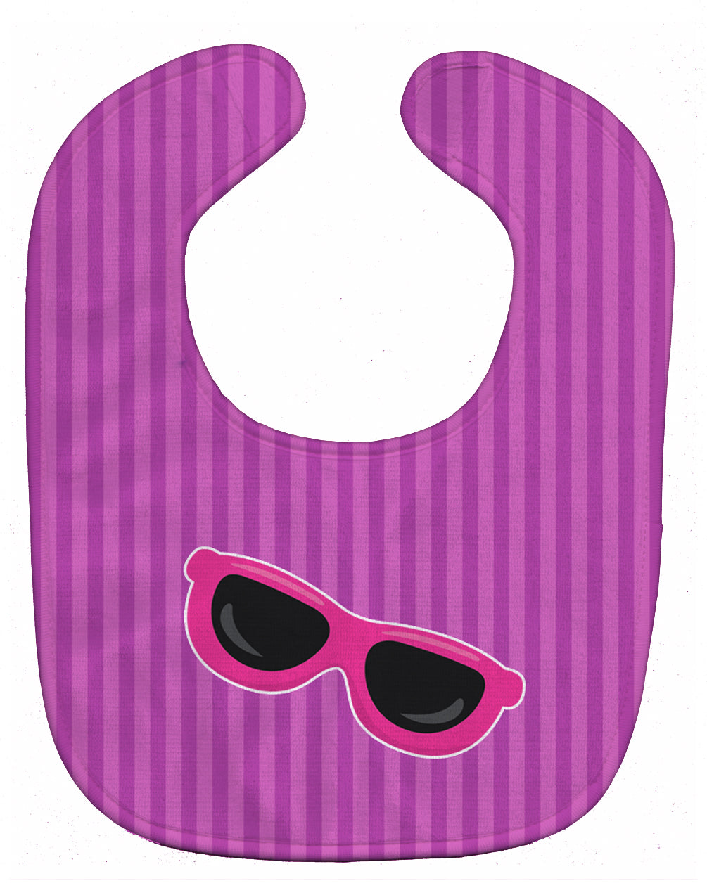 Beach Baby Girl Sunglasses Alice Baby Bib Easy-Clean Baby Bib Baby Feeding Accessory Baby Mealtime Essential, 10 x 13, Multicolor