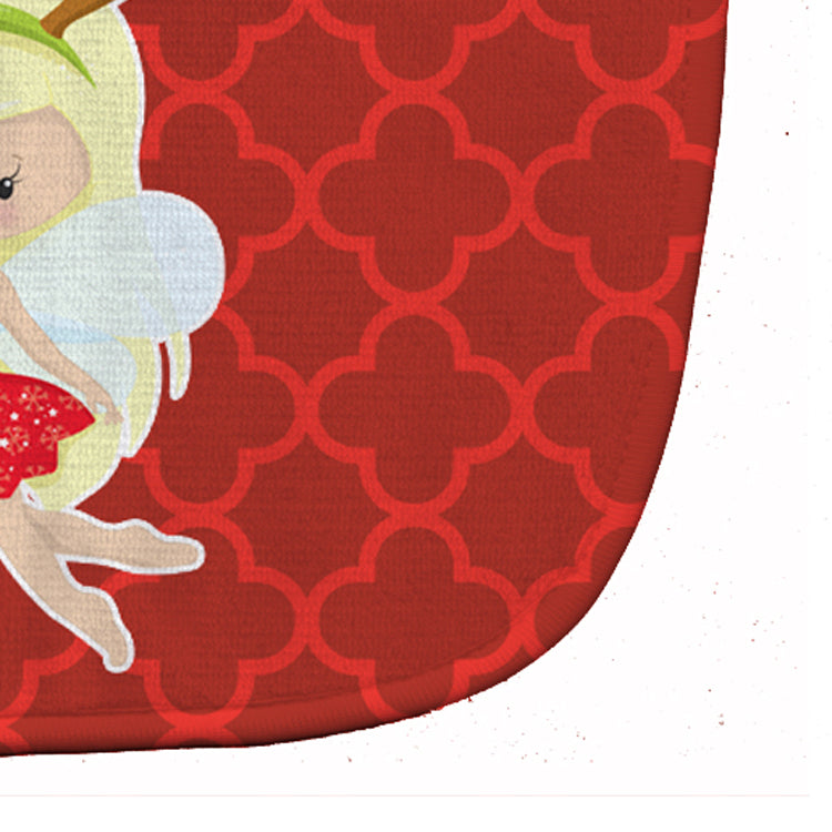 Blonde Haired Fairy Baby Bib Easy-Clean Baby Bib Baby Feeding Accessory Baby Mealtime Essential, 10 x 13, Multicolor