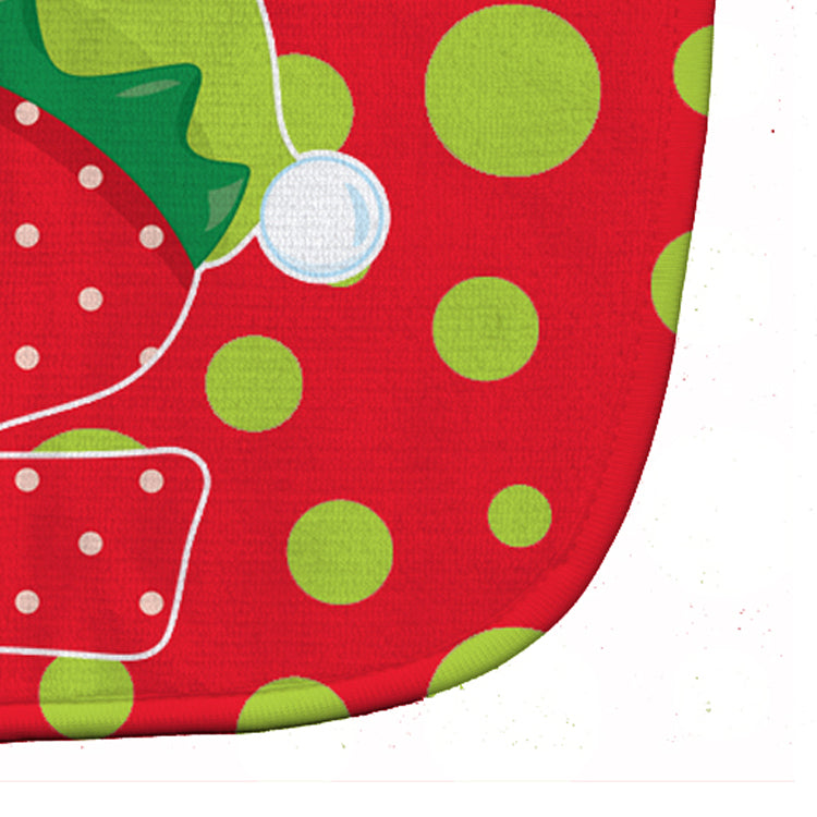 Christmas Month 2 Baby Bib Easy-Clean Baby Bib Baby Feeding Accessory Baby Mealtime Essential, 10 x 13, Multicolor