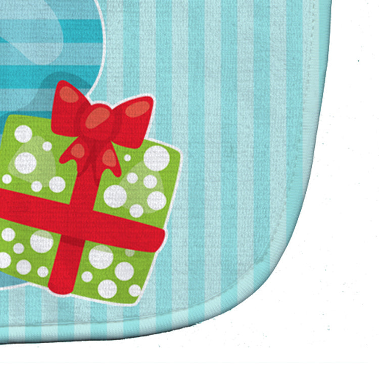 Christmas Month 3 Baby Bib Easy-Clean Baby Bib Baby Feeding Accessory Baby Mealtime Essential, 10 x 13, Multicolor
