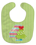 Christmas Month 4 Baby Bib Easy-Clean Baby Bib Baby Feeding Accessory Baby Mealtime Essential, 10 x 13, Multicolor