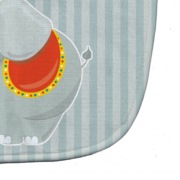 Elephant Baby Bib Easy-Clean Baby Bib Baby Feeding Accessory Baby Mealtime Essential, 10 x 13, Multicolor
