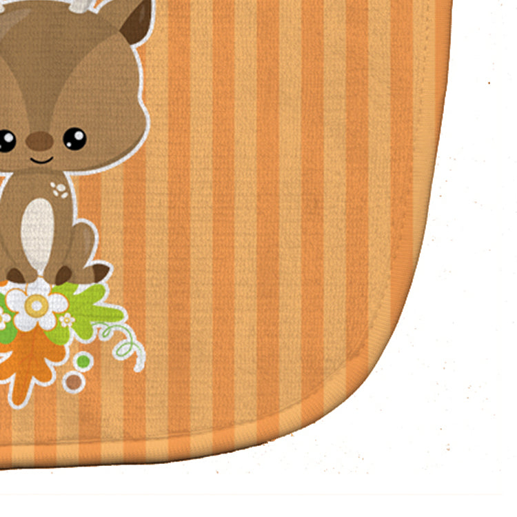 Deer Baby Bib Easy-Clean Baby Bib Baby Feeding Accessory Baby Mealtime Essential, 10 x 13, Multicolor