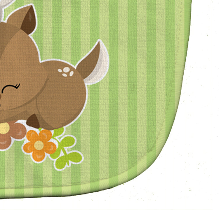 Deer #2 Baby Bib Easy-Clean Baby Bib Baby Feeding Accessory Baby Mealtime Essential, 10 x 13, Multicolor