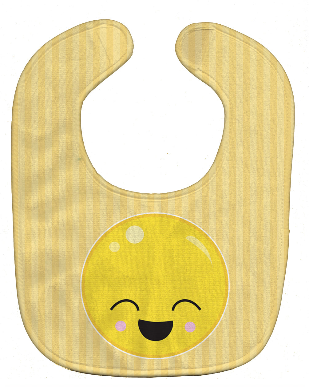 Laughy Face Baby Bib Easy-Clean Baby Bib Baby Feeding Accessory Baby Mealtime Essential, 10 x 13, Multicolor