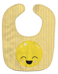 Laughy Face Baby Bib Easy-Clean Baby Bib Baby Feeding Accessory Baby Mealtime Essential, 10 x 13, Multicolor