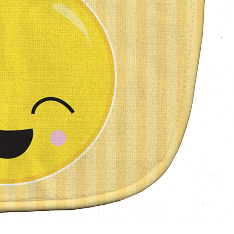 Laughy Face Baby Bib Easy-Clean Baby Bib Baby Feeding Accessory Baby Mealtime Essential, 10 x 13, Multicolor