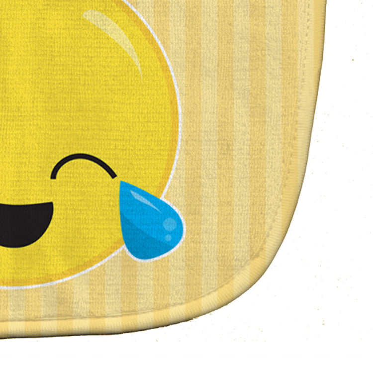 Crying Face #1 Baby Bib Easy-Clean Baby Bib Baby Feeding Accessory Baby Mealtime Essential, 10 x 13, Multicolor