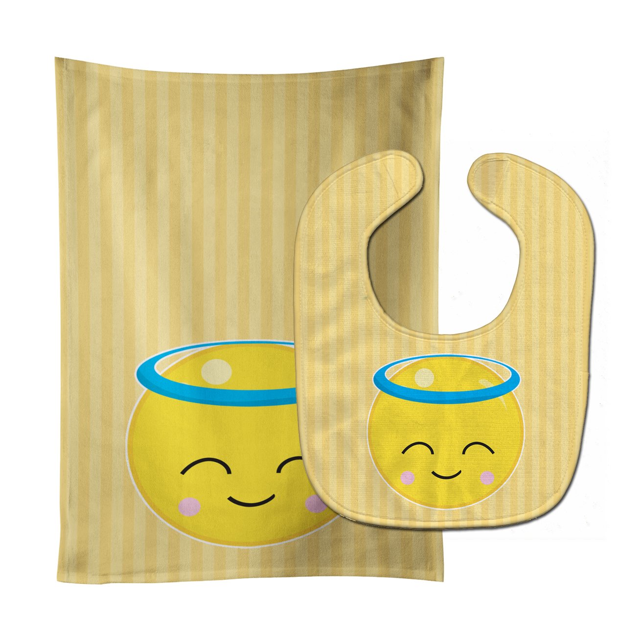Angel Face Baby Bib & Burp Cloth Easy-Clean Baby Bib Baby Feeding Accessory Baby Mealtime Essential