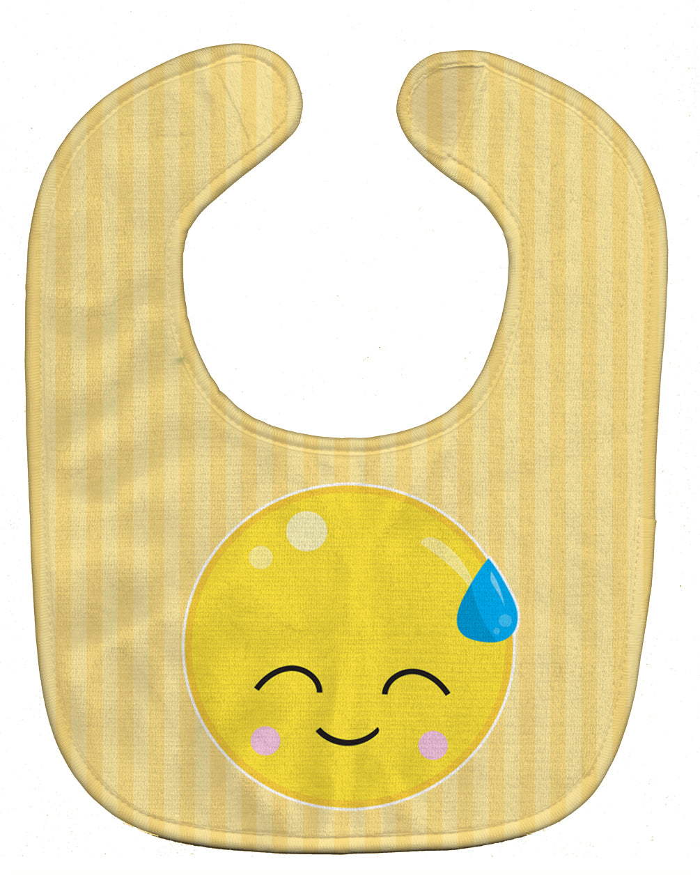 Sweating Face Baby Bib Easy-Clean Baby Bib Baby Feeding Accessory Baby Mealtime Essential, 10 x 13, Multicolor