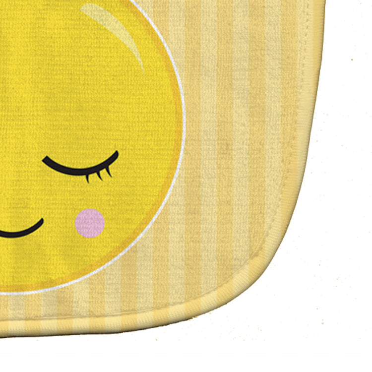 Bashful Face Baby Bib Easy-Clean Baby Bib Baby Feeding Accessory Baby Mealtime Essential, 10 x 13, Multicolor
