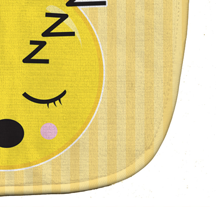 Sleeping Face Baby Bib Easy-Clean Baby Bib Baby Feeding Accessory Baby Mealtime Essential, 10 x 13, Multicolor