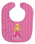 Ginger Girl Princess Faith Baby Bib Easy-Clean Baby Bib Baby Feeding Accessory Baby Mealtime Essential, 10 x 13, Multicolor