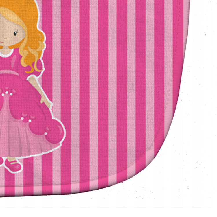 Ginger Girl Princess Faith Baby Bib Easy-Clean Baby Bib Baby Feeding Accessory Baby Mealtime Essential, 10 x 13, Multicolor