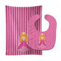 Ginger Girl Princess Faith Baby Bib & Burp Cloth Easy-Clean Baby Bib Baby Feeding Accessory Baby Mealtime Essential