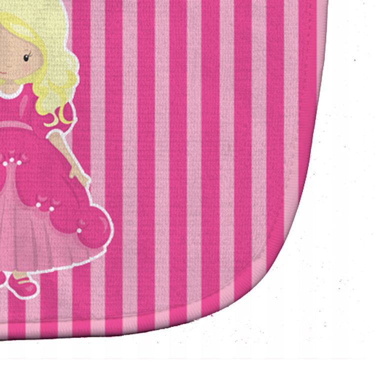 Blonde Girl Princess Belinda Baby Bib Easy-Clean Baby Bib Baby Feeding Accessory Baby Mealtime Essential, 10 x 13, Multicolor