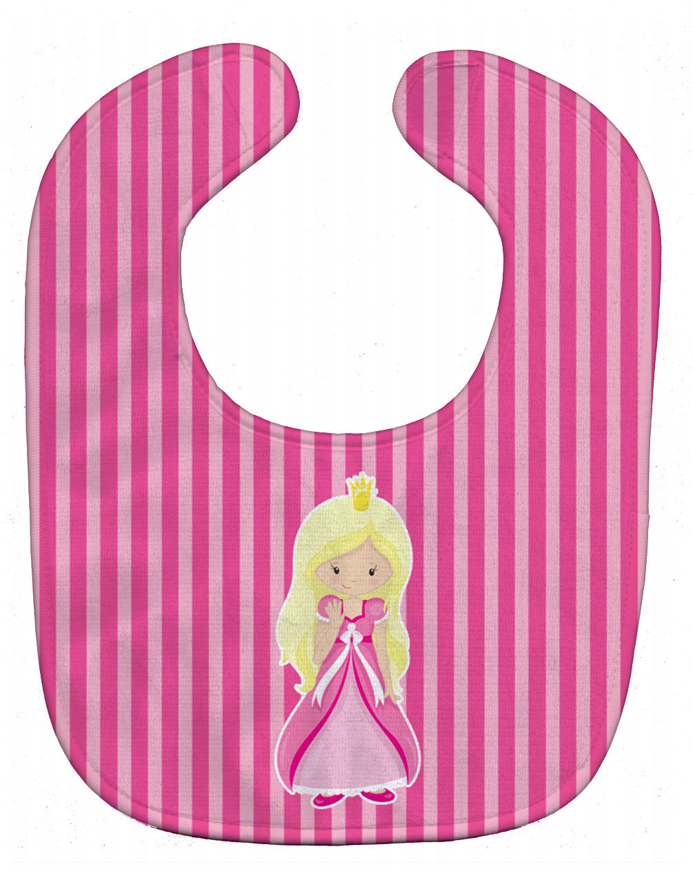 Blonde Girl Princess Wendy Baby Bib Easy-Clean Baby Bib Baby Feeding Accessory Baby Mealtime Essential, 10 x 13, Multicolor