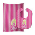 Blonde Girl Princess Wendy Baby Bib & Burp Cloth Easy-Clean Baby Bib Baby Feeding Accessory Baby Mealtime Essential