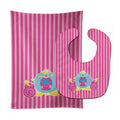 Princess Carriage Baby Bib & Burp Cloth Easy-Clean Baby Bib Baby Feeding Accessory Baby Mealtime Essential