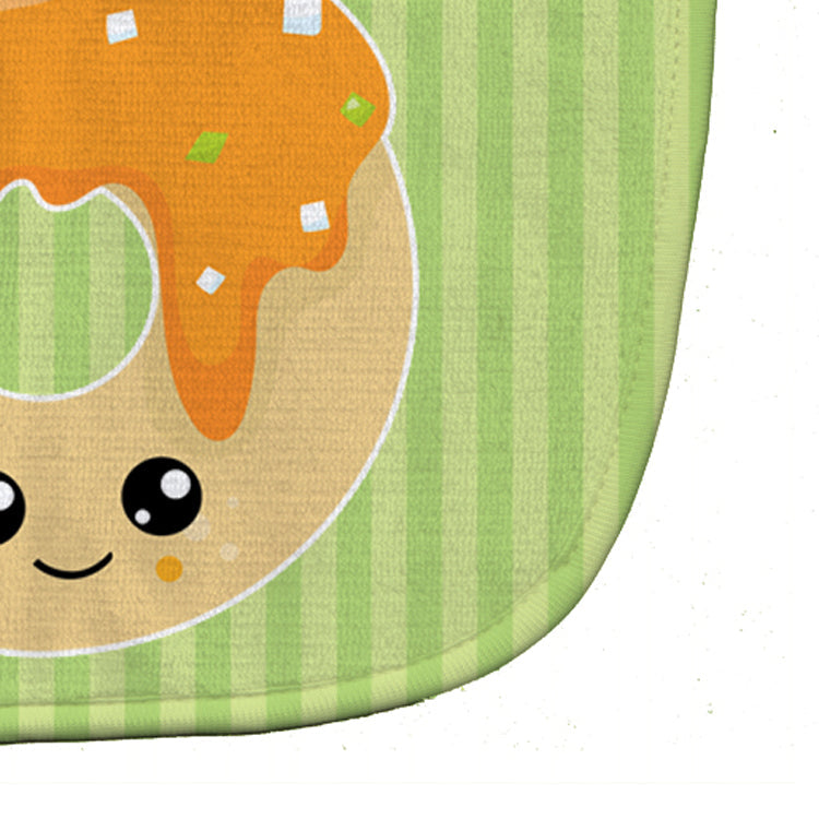 Fall Doghnut Baby Bib Easy-Clean Baby Bib Baby Feeding Accessory Baby Mealtime Essential, 10 x 13, Multicolor