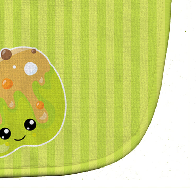 Fall Carmel Apple Baby Bib Easy-Clean Baby Bib Baby Feeding Accessory Baby Mealtime Essential, 10 x 13, Multicolor