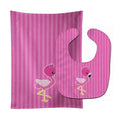 Flamingo #2 Baby Bib & Burp Cloth Easy-Clean Baby Bib Baby Feeding Accessory Baby Mealtime Essential